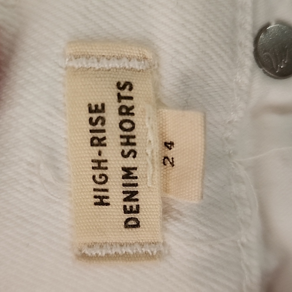Madewell High Rise Denim shorts size 24 - Picture 3 of 5